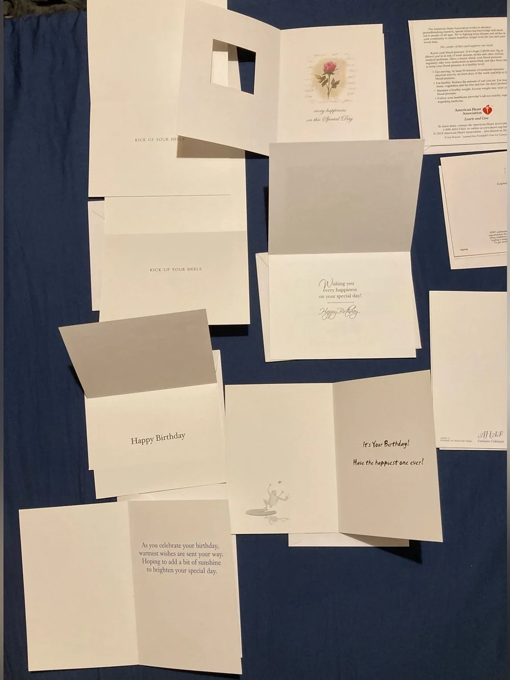 Assorted Birthday Cards